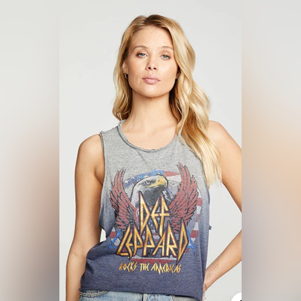 CHASER Def Leppard Rocks The Americas Tank